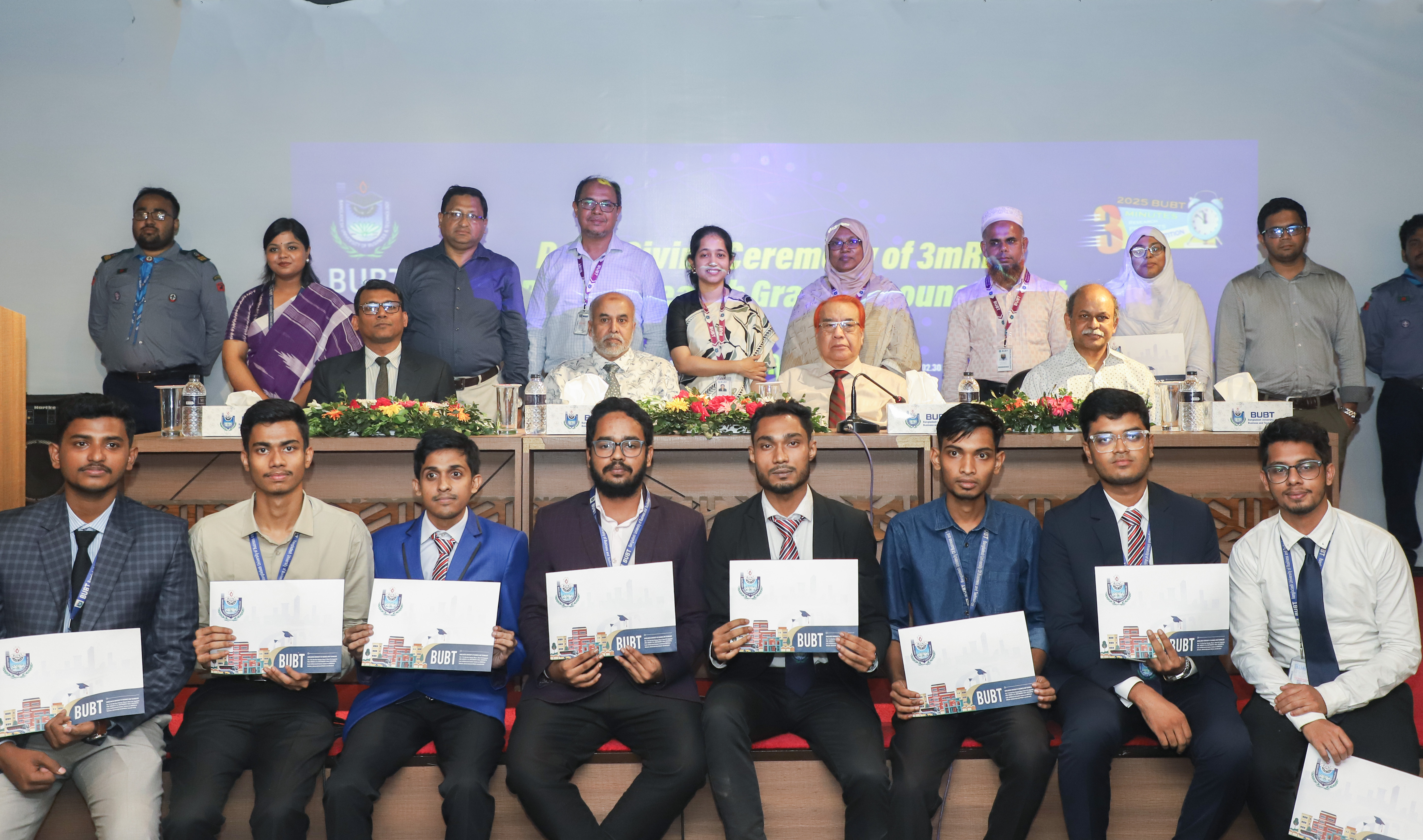 3-Minutes Research Project Competition – Grand Finale 2025 Held at BUBT