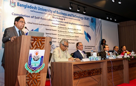Two workshops on self-assessment held in BUBT